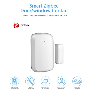 Tuya Smart Home Zigbee Gateway Hub Senzor De Usa ,Alarma De Securitate Kituri De Lucrări Alexa,Google