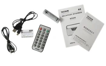 Original TECSUN A9 Radio FM Stereo Recepție LED Display Digital MP3 Player Computer Vorbitor Radio Receptor Radio Portabil