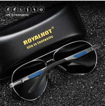 RoyalHot Bărbați Femei ochelari de Soare Polarizat Oval Confortabile Cadru Ochelari de Soare Ochelarii de Condus Nuante Oculos masculino de sex Masculin 900166