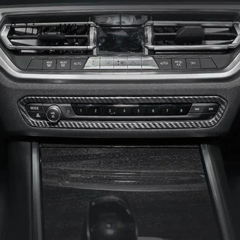 Auto Styling Aer Condiționat CD Buton de pe Panoul de Capace Decorative Autocolante Garnitura Pentru BMW Seria 3 G20 G28 Auto Accesorii de Interior