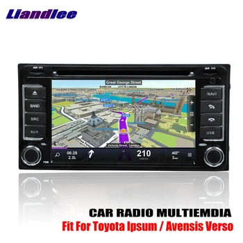 Android auto Multimedia Radio Stereo Pentru Toyota Ipsum Avensis Verso 2001~2007 2008 2009 Masina CD-uri DVD-Player, Sistem de Navigație GPS