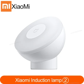 Original Xiaomi Mijia Condus de Inducție Noapte Light2 Lampa Luminozitate Reglabilă Infrarosu Smart senzor de corpul Uman cu bază Magnetică