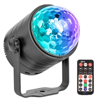 LED Laser Proiector Romantica de Lumină Ambientală Lampă Portabilă USB Voice Control Bluetooth Disco Etapă Efect de Lumina cu Telecomanda Contro