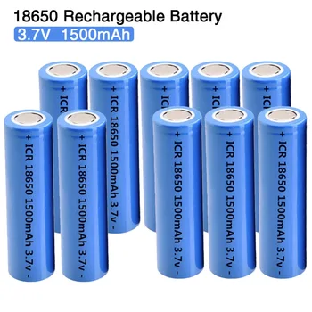 LERRONX 18650 baterie Reîncărcabilă 3.7 V 1500mAh baterie Litiu-ion ICR18650 pentru Lanterna Far cu Litiu de Putere Produse Electronice