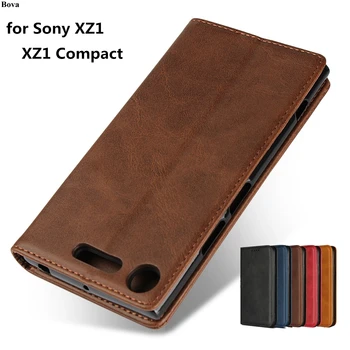 Caz din piele Pentru Sony Xperia XZ1 / XZ1 Compact 4.6