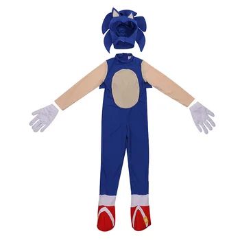Deluxe Sonic Ariciul Costum Copii Personaj Din Joc Cosplay Costum De Halloween Pentru Copii