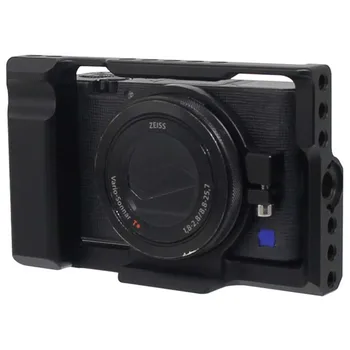 Rx100 Iii(M3) Iv(M4) V(M5) Camera Cușcă Pentru Sony Rx100 Iii(M3) Iv(M4) V(M5) Aparat Foto Dslr Caz Rig Camera Rece De Pantofi