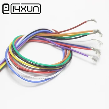 10metre 20AWG Silicon Fir Ultra Flexiable Cablu 0.5mm2 Temperatură Înaltă de Testare Linie de Sârmă