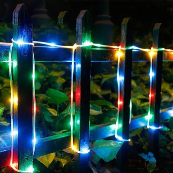 LED Lumini Frânghie Baterii Șir de Lumini 30M 300LEDs 8 Moduri Impermeabil în aer liber Lumini de Basm cu Telecomanda Pentru Crăciun