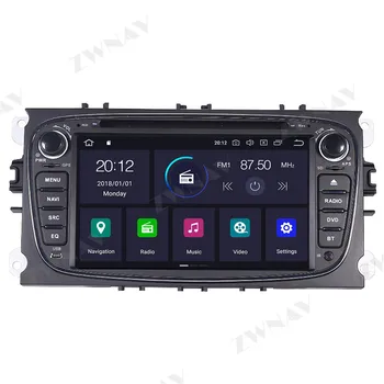 2 din 64G Pentru FORD/Focus/S-MAX/Mondeo/C-MAX/Galaxy Android 10 player Multimedia Audio Video, Radio Navi GPS Șeful Unității Auto Stereo
