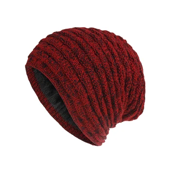 Noua Moda de Toamnă Bărbați Femei Tricotate Pălărie Croșetat Tricot Supradimensionat Largi Slouchy Beanie Cald Pălărie de Iarnă de Schi Capac Femei Pălării de Lână