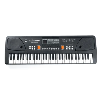61 Taste Digitale de Muzică Electronică Tastatura Copii Pian Electric pentru Pian Student cu Microfon Instrument Muzical pian