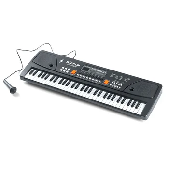61 Taste Digitale de Muzică Electronică Tastatura Copii Pian Electric pentru Pian Student cu Microfon Instrument Muzical pian