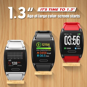 Ceas inteligent V2 bratara ecran mare Heart Rate Monitor tensiunii arteriale Mesaj Împinge iOS Android Sports Tracker de Fitness Bratara