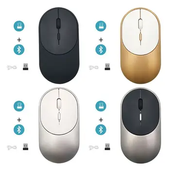 Mouse-ul Ultra-subțire Mouse-ul fără Fir Bluetooth 5.1+2.4 G Dual în Modul de Jocuri de noroc Șoareci Optice Noi