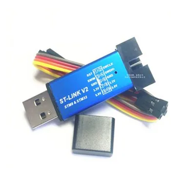 STM Downloader ST-Link V2 Arzător de STM32 STM8 Programator 3.3 V, 5V Universal Funcționează Perfect și Transport Gratuit