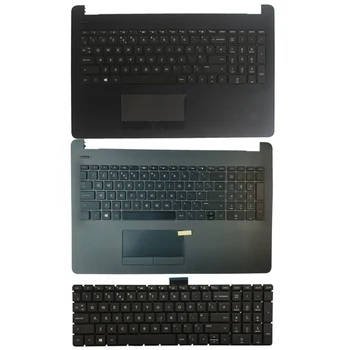 Marea BRITANIE tastatura laptop pentru HP 15-bs113DX 15-bs115DX 15-bs038DX 15-bs013DX cu zona de Sprijin pentru mâini Capacul Superior