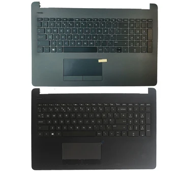 Marea BRITANIE tastatura laptop pentru HP 15-bs113DX 15-bs115DX 15-bs038DX 15-bs013DX cu zona de Sprijin pentru mâini Capacul Superior