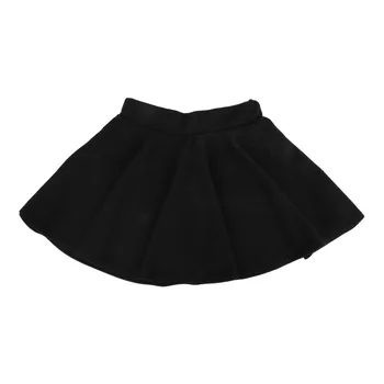 2020 Lente talie Inalta fusta plisata negru Fusta mini sexy de culoare Solidă Fusta pentru Fata coreeană Scurt Skater pentru Femei Îmbrăcăminte de Fund