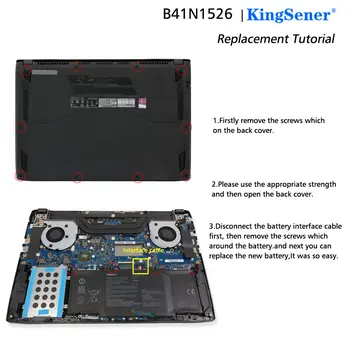 KingSener B41N1526 baterie Laptop Pentru Asus ROG Strix GL502 GL502V GL502VT GL502VT-1A GL502VM S5 S5VT6700 GL502VT-BSI7N27