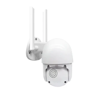GUUDGO 10 LED HD 1080P Camera IP WIFI Două căi Audio Wireless Camera video H. 264 PTZ Auto de Urmărire Viziune de Noapte Camera IP WIFI