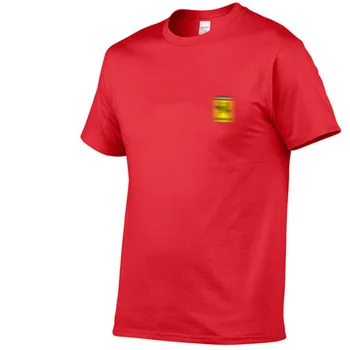 2021 Italian de automobile sport roșu T-shirt de brand imprimat barbati haine de moda Harajuku casual culoare solidă Pulover pentru bărbați topuri scurte
