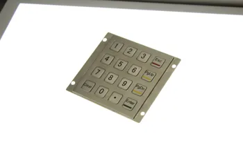 Metal Tastatura antivandal Accidentat de pe Panoul de Montare din Oțel Inoxidabil de la Tastatură Pentru Chioșc USB Industriale Tastatura Numerică Cu 16 Chei 4*4