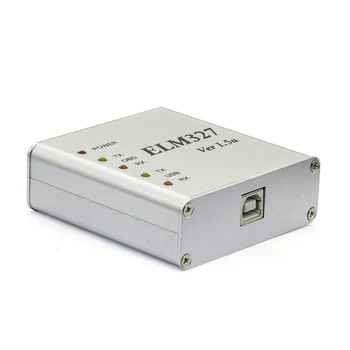 ELM327 Metal Aluminiu OBD2 Instrument de Diagnosticare Auto ELM 327 USB Metal Interface Cititor de Cod Scanner V1.5/V1.5a