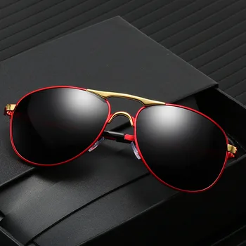 LONSY Clasic pentru Bărbați ochelari de Soare Polarizat baza de Prescriptie medicala Miopie de Brand Designer de Epocă Ochelari de Soare Ochelari de sex Masculin de Înaltă Calitate UV400