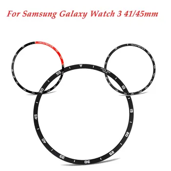 Pentru Samsung Galaxy Watch 3 45/41mm /watch3 Metal Marginea Exterioară Capac Inel Bezel Cadran Scară Viteza Tachymeter Caz de Protecție