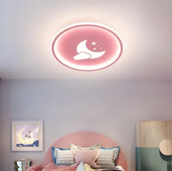 Noua camera copiilor lampă de tavan creative cloud led-uri de desene animate dormitor lampă de Tavan băiat și fată cameră decor lampa corp de iluminat