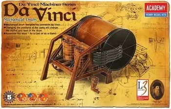 Transport gratuit la Scara 1/N Clasic de Jucărie de Lux 18138 Da Vinci Mecanice cu Tambur Kituri Model de Plastic