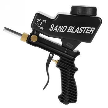 Gravity Feed Portabile Pneumatice, Abrazive Sandblasters Sablare, Pistol pentru Eliminarea Loc Rugina Accesorii Auto
