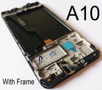 Pentru Samsung A10 LCD M10 ecran A105 M105 cu touch cu rama de asamblare de Înlocuire a pieselor de schimb