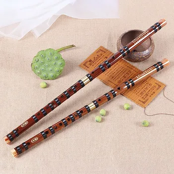 Flaut De Bambus Instrumente Muzicale C Chineză Cheie Transversale Dizi