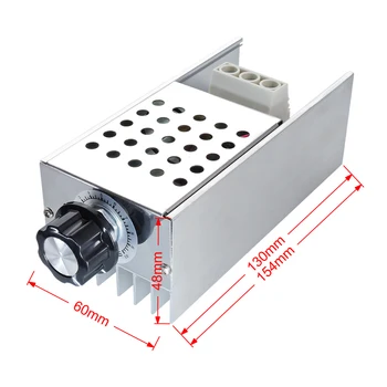 AC 220V 10000W de mare putere SCR Motor Speed Controller Regulator de Tensiune de Reglaj attemperation termoreglare Modulație PWM