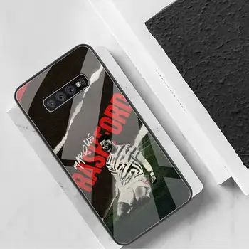 Fotbal Rashford Caz Telefon din Sticla Temperata Pentru Samsung S20 Plus S7 S8 S9 S10 Nota 8 9 10 Plus