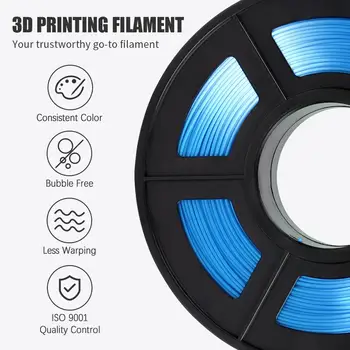 Imprimanta 3d cu Filament de MĂTASE PLA Filament de 1.75 mm 1kg Textură de Mătase de Imprimare 3d Material Plastic PLA Dimensiune Precizie +/-0.02