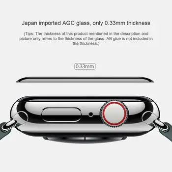 NILLKIN Pentru Apple Watch seria 6 Ecran Protector de Acoperire Complet 3D Clare Sticlă Călită Film Pentru Apple Watch SE 6 5 4 (40/44mm)