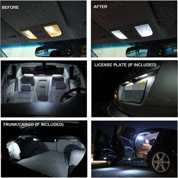 Led lumini de interior Pentru Lexus RC F RC300 RC350 2019 6pc Lumini Led-uri Pentru Masini de iluminat kit auto Hartă Lectură becuri Canbus