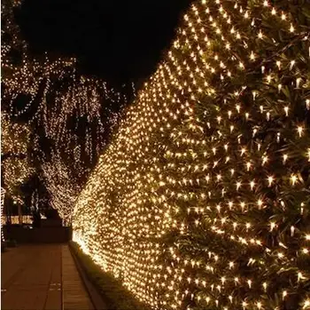 Anul nou Ghirlande LED Lumini de Crăciun în aer liber 8x10m 220V Ghirlanda de Craciun Lumini Decor Luces De Navidad Para Exterior