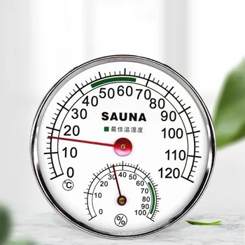 ABS Cadran Termometru Higrometru Pentru Sauna Picioare Termometru Higrometru Analogic de monitorizare a Temperaturii#1