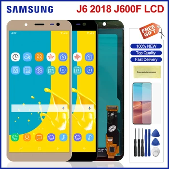 J600 Display Lcd Pentru Samsung Galaxy J6 J600 Display LCD Touch Screen Digitizer Piese Pentru Samusng J600G J600F J600FN Ecran Lcd