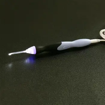 9 în 1 USB Lumina Croșetat de Tricotat Ace CONDUS Instrumente de Cusut Set Kit