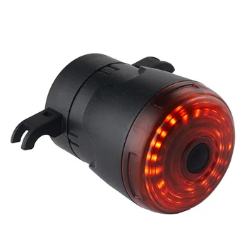 LEADBIKE Inteligent de Frânare Automată de Detectare Biciclete Lumina din Spate IPx6 Impermeabil de Încărcare USB Ciclism Stop Munte Ciclu de Lumină LED-uri