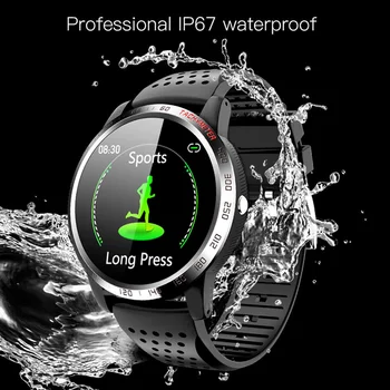 ECG PPG HRV Tracker de Fitness Smartwatch Tensiunii Arteriale de Oxigen de Monitorizare a ritmului Cardiac IP67 rezistent la apa Banda Inteligent Ceas Bărbați Femei