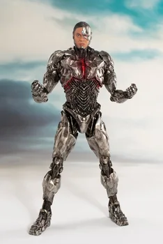 Noul Film Super Eroi Justice League Cyborg Cyberion Victor Figura de Piatra Figurine Jucarii 20cm