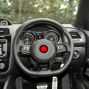 Pentru Scirocco-2016 Pentru VW Golf 7 GTI R Sport pentru Lamando pentru Sagitar Driver Acoperi claxonului de pe volan acoperi Profesionale