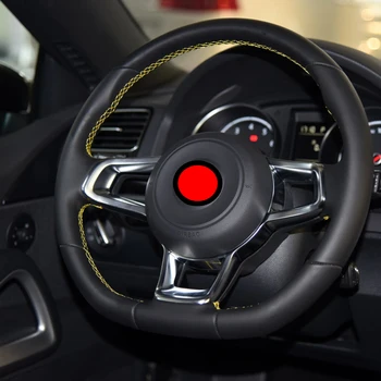 Pentru Scirocco-2016 Pentru VW Golf 7 GTI R Sport pentru Lamando pentru Sagitar Driver Acoperi claxonului de pe volan acoperi Profesionale