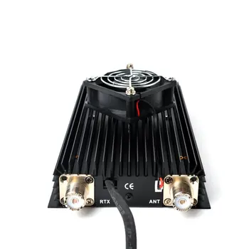HYS TC-300N 3-30Mhz FM - AM-CW-SSB HF Transceiver Radio HF Amplificator de Putere de Culoare Neagra pentru Walkie Talkie cu un Mini Ventilator